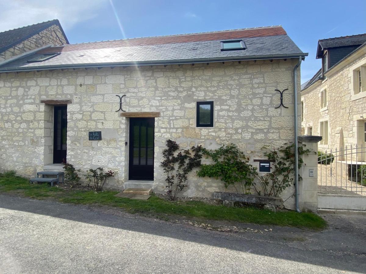 Studio Indre Climatise, La Halte De Cuze, Aux Abords De La Loire A Velo Huismes Exterior foto